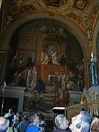 A Fresco proclaiming the Immaculate Conception